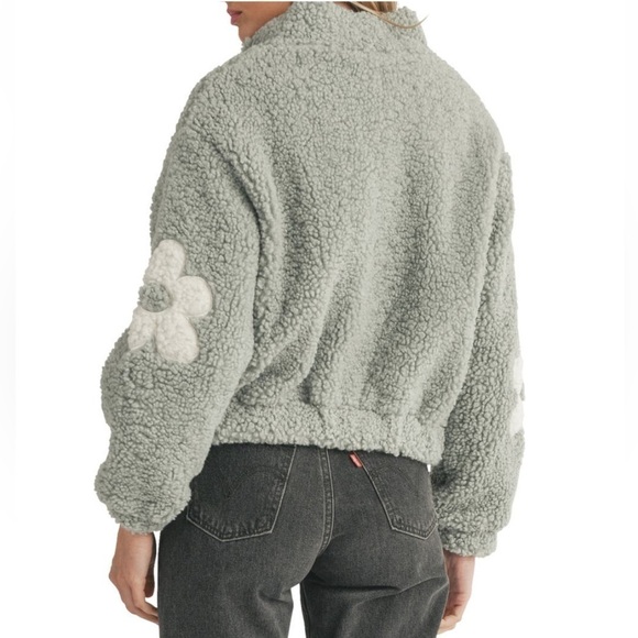 Fleece Flower Jacket - Picture 2 of 2